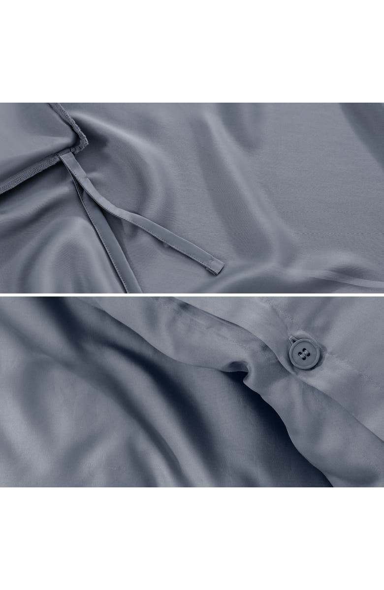 Bare Home TENCEL Lyocell Duvet Cover Set, Alternate, color, Forged Iron Grey