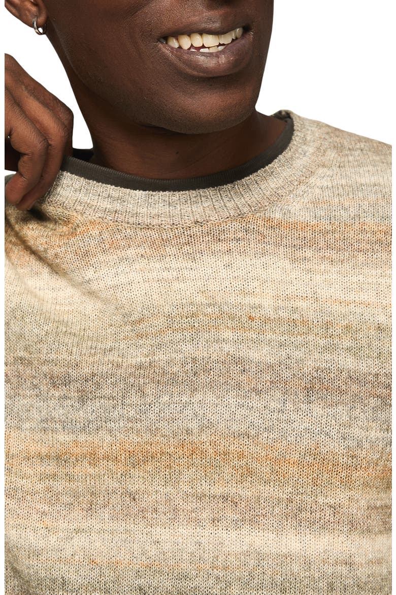 Space Dye Cotton Blend Crewneck Sweater, Alternate, color, MULTI COMBO