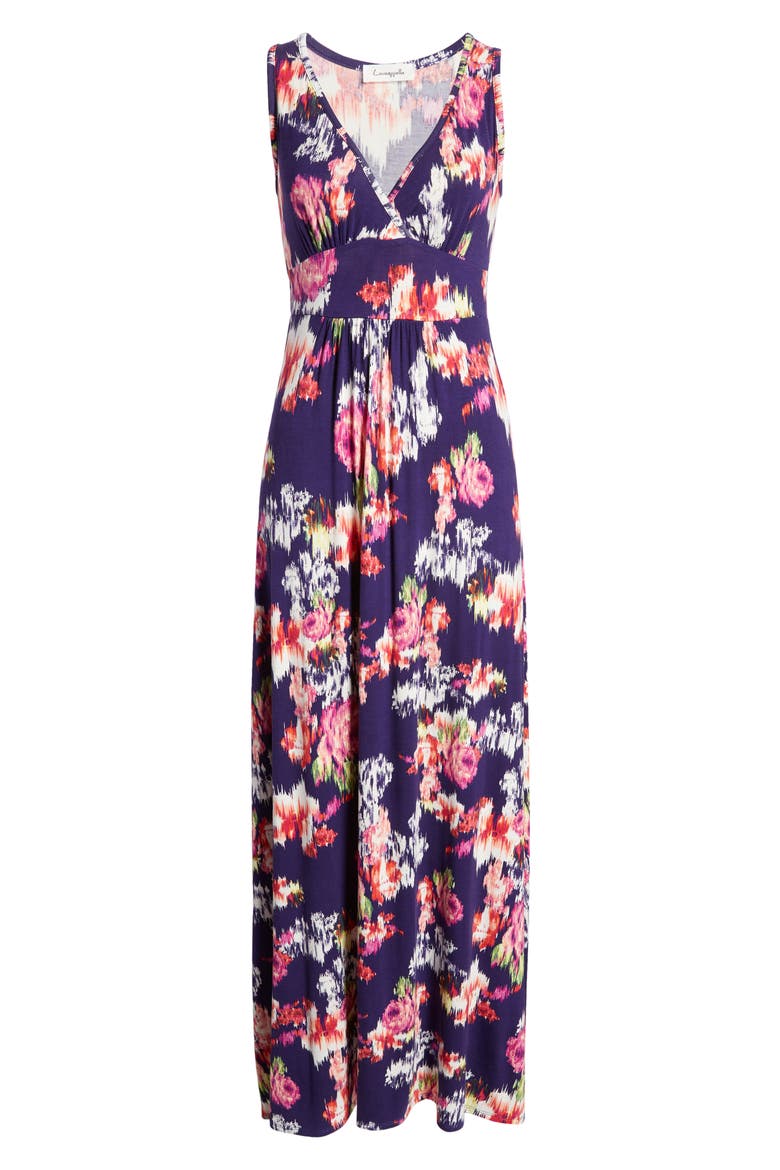 jersey maxi dress sleeveless VILA sleeveless textured jersey maxi dress in olive green