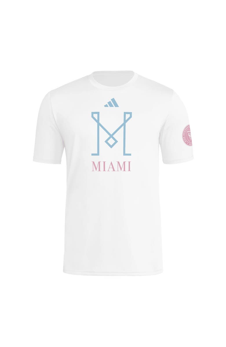 adidas Men's adidas White Inter Miami CF 2025 Archive Collection T-Shirt, Alternate, color, White