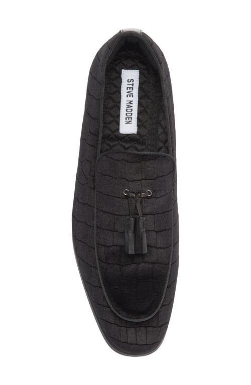 Steve Madden Celdin Tassel Loafer In Black