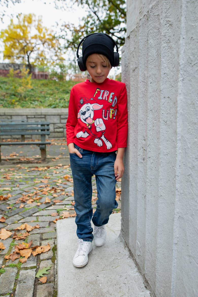 Paw Patrol 3-Pack Long Sleeve T-Shirts, Alternate, color, Red Grey Yellow Blue