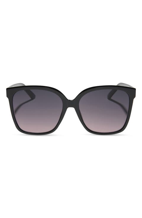 Hazel 58mm Square Sunglasses