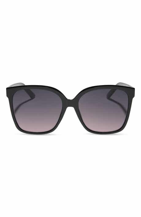 DIFF Hazel 58mm Square Sunglasses