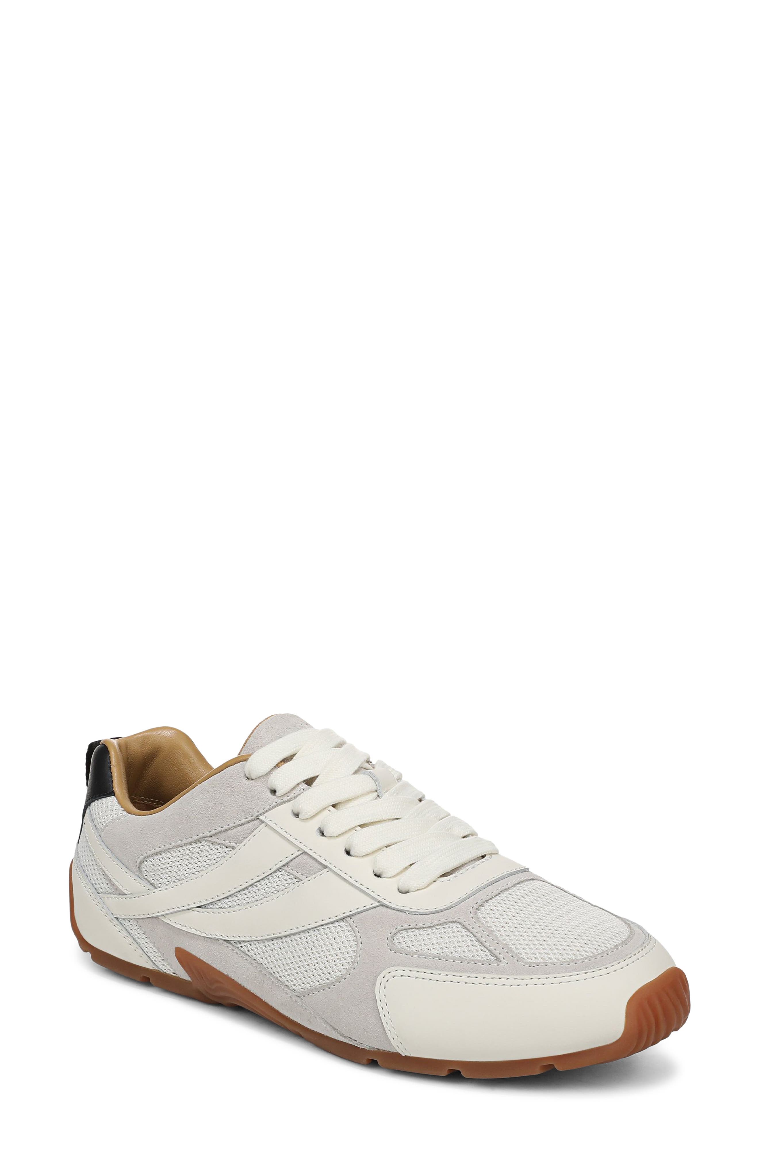Mojave Trainer Sneaker, Main, color, MILK/ HORCHATA/ BLACK