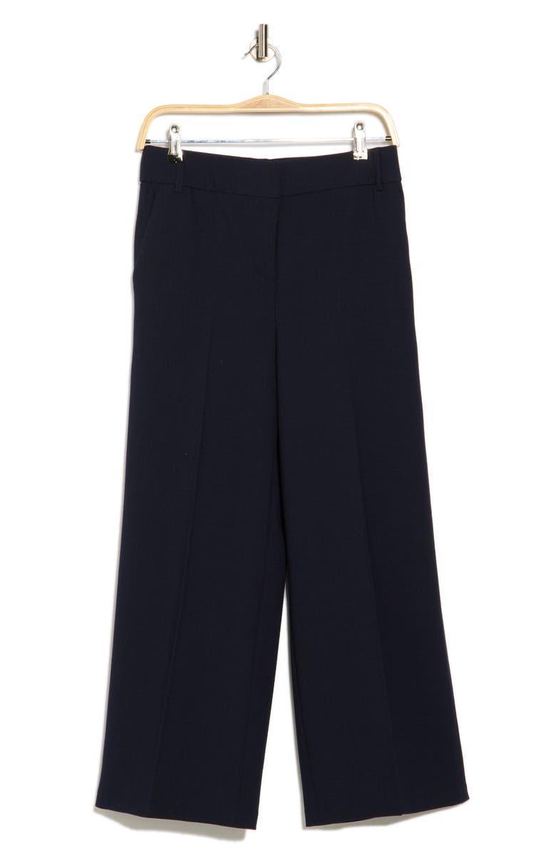 Amanda & Chelsea Wide Leg Crop Pants, Alternate, color, Navy