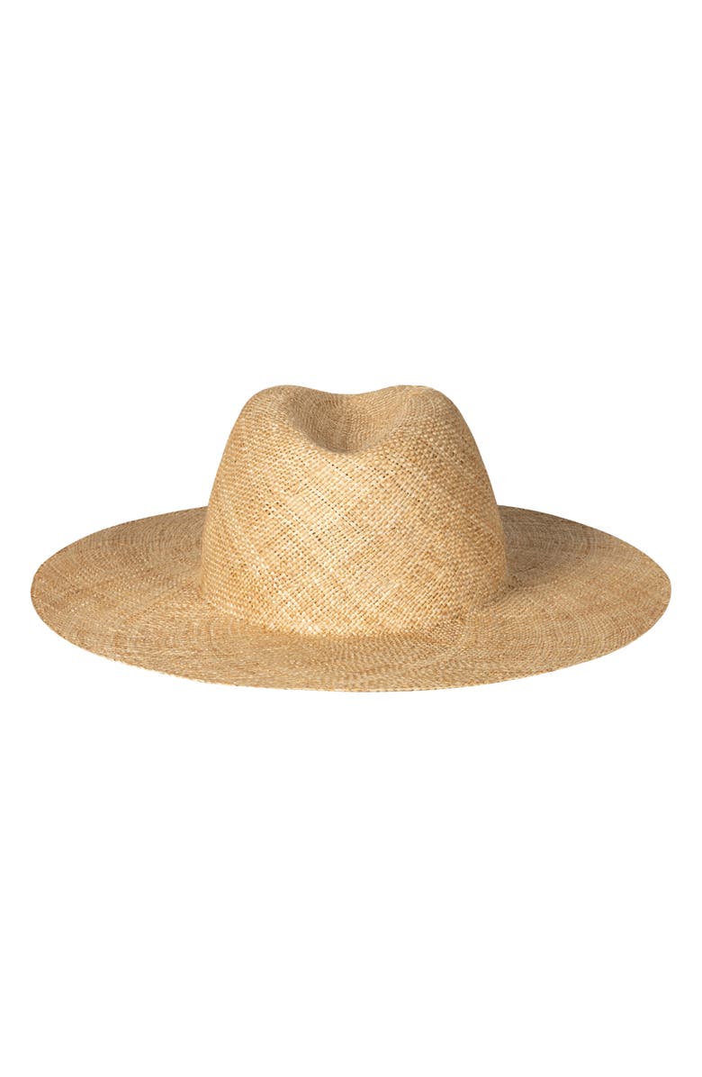 Polo Ralph Lauren Iconic Straw Fedora, Alternate, color, Natural