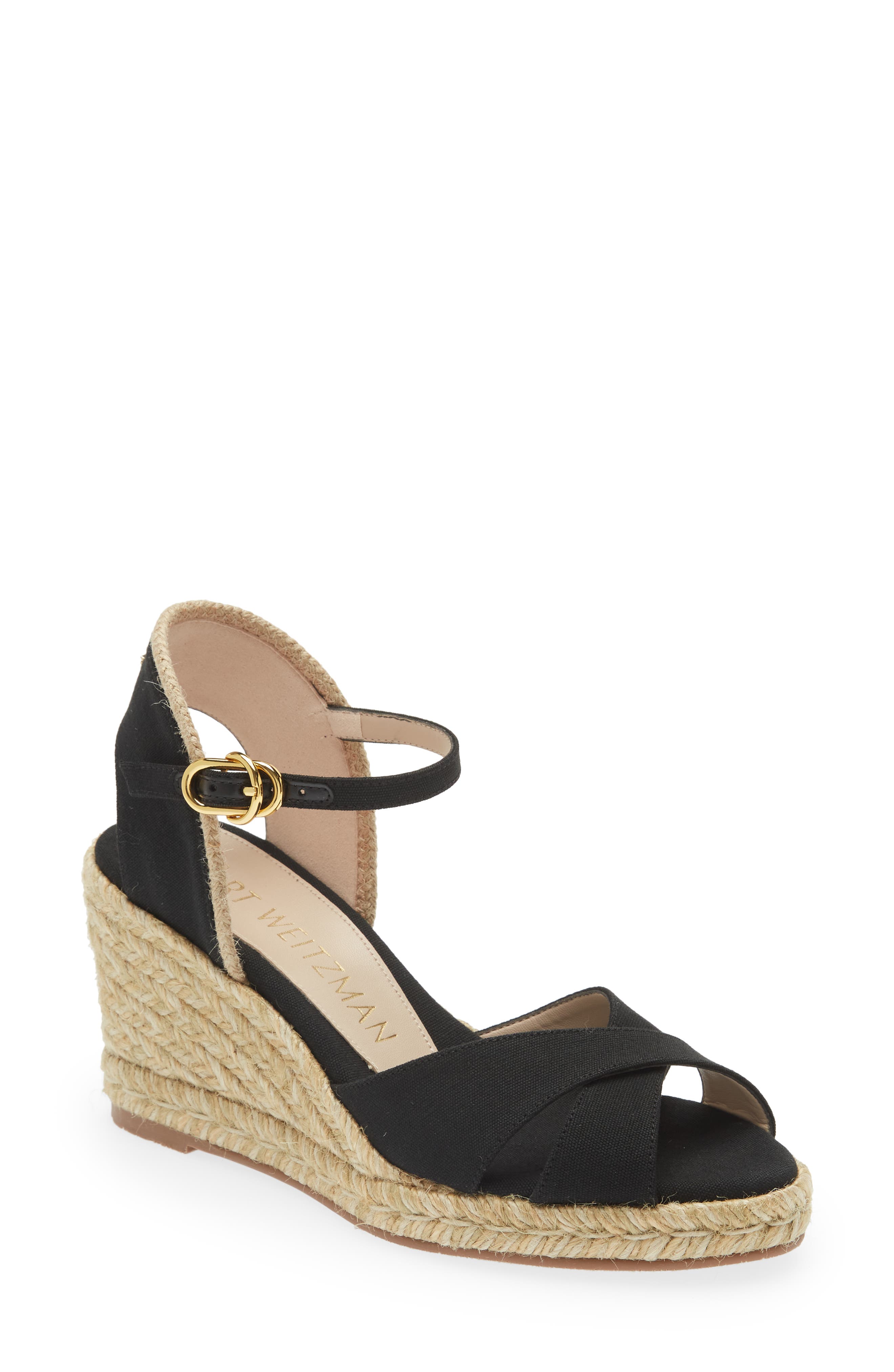 Stuart Weitzman Mirela Espadrille Wedge Sandal, Main, color, 