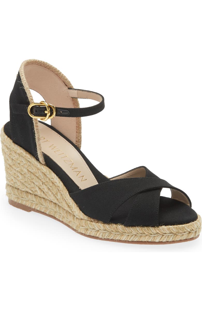 Stuart Weitzman Mirela Espadrille Wedge Sandal, Main, color,