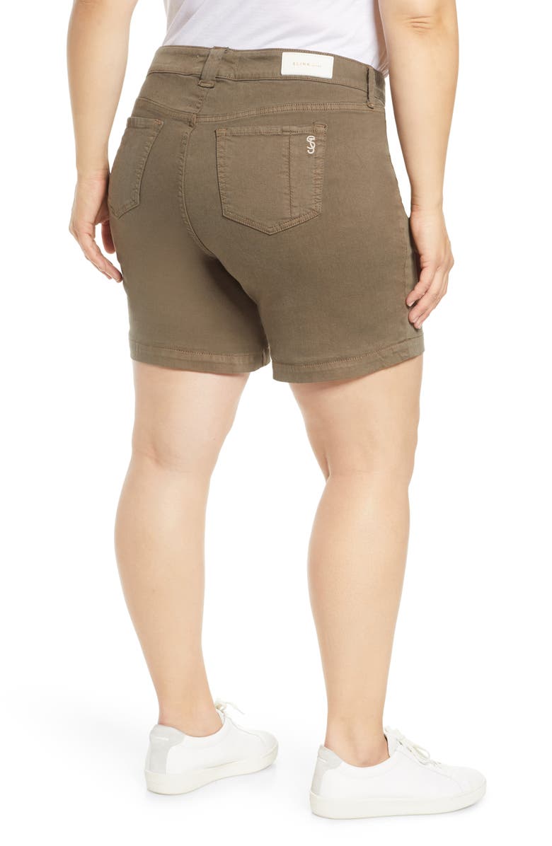 SLINK Jeans High Waist Shorts, Alternate, color, 