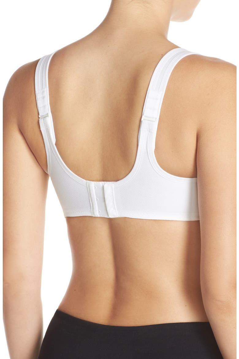 Simone Seamless Underwire Sports Bra, Alternate, color, WHITE