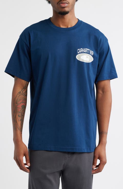 Tシャツ・カットソー Carhartt Carhartt Wip LS C-Logo Shirt (I03079931LXX BLUE) I029949_2PA_GD-ST-01_1024x1024