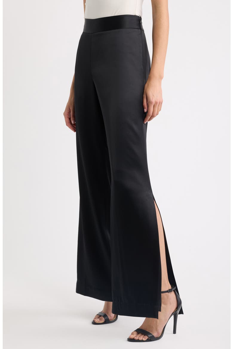 The Zinnia Flare Pants, Main, color, NOIR