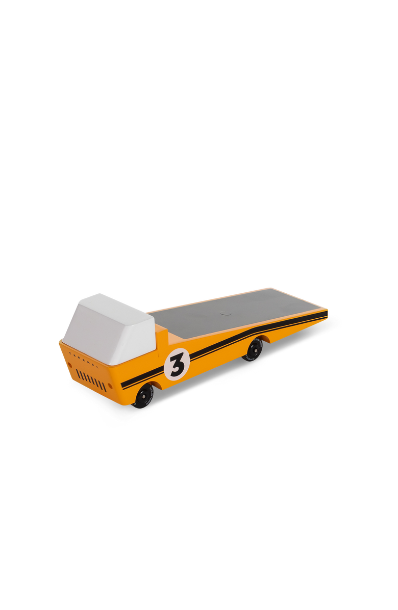 CANDYLAB TOYS Racer Tow Truck, Alternate, color, Yellow