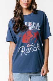 Colourful Rebel CR Ranch Loosefit Tee