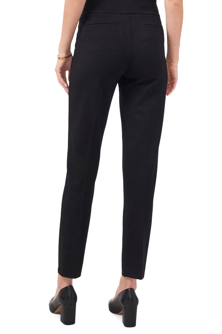 Ponte Ankle Pants, Alternate, color, BLACK