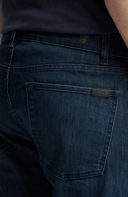 7 For All Mankind The Straight Leg Jeans In Blue