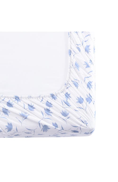 Stone Cottage Floral Breeze 200 Thread Count Cotton Percale Sheet Set In White