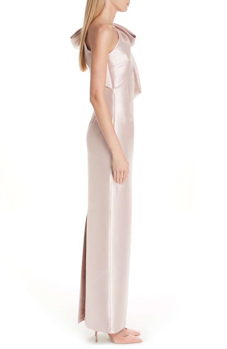 SACHIN & BABI NOIR Sachin & Babi One-Shoulder Column Gown, Alternate, color, 