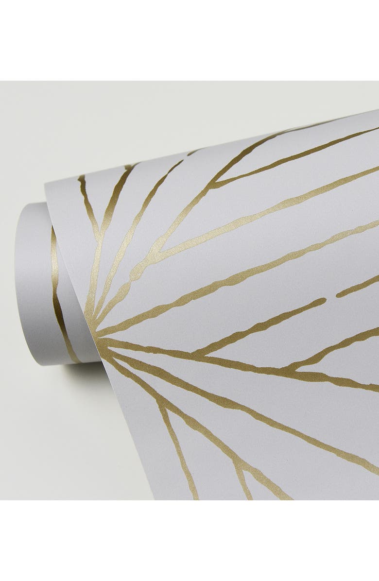 Wallpops Gold Aurum Peel & Stick Wallpaper, Alternate, color, Neutral