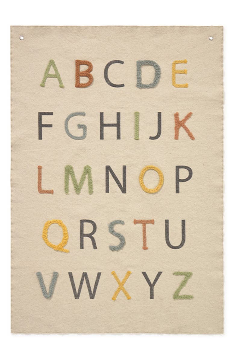 Lorena Canals ABC Wall Hanger, Main, color,