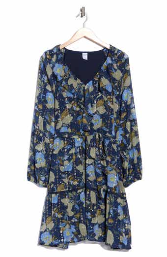 Long Sleeve Ruffle Minidress
