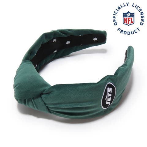 New York Jets Embroidered Knotted Headband