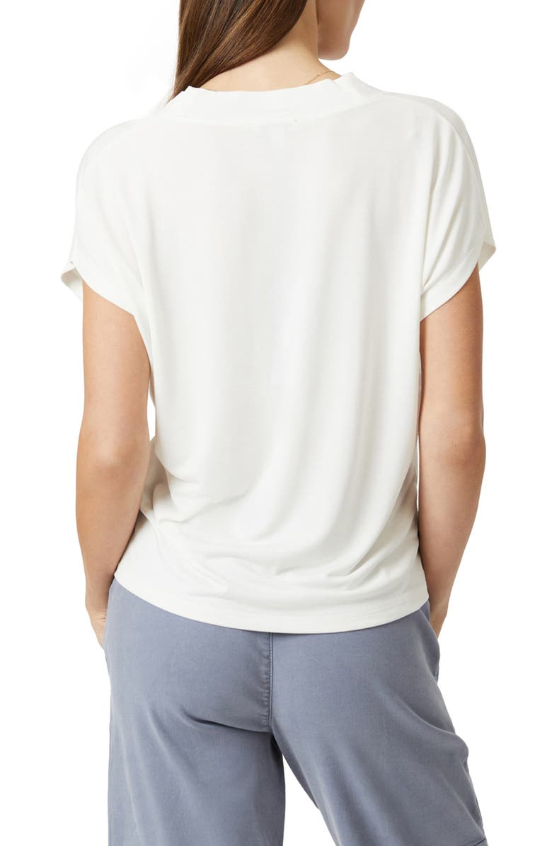 Mavi Jeans V-Neck T-Shirt, Alternate, color, Antique White