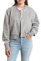 Crop Bomber Jacket