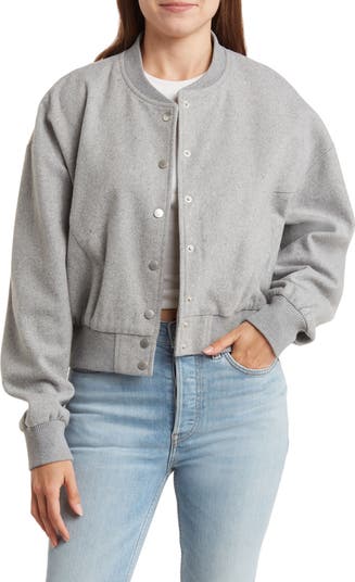 Crop Bomber Jacket