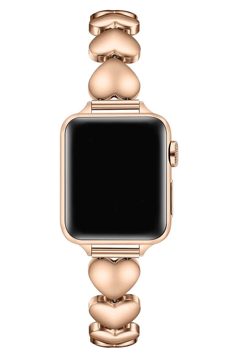 Aphrodite 38mm Apple Watch® Bracelet Watchband, Alternate, color, ROSE GOLD