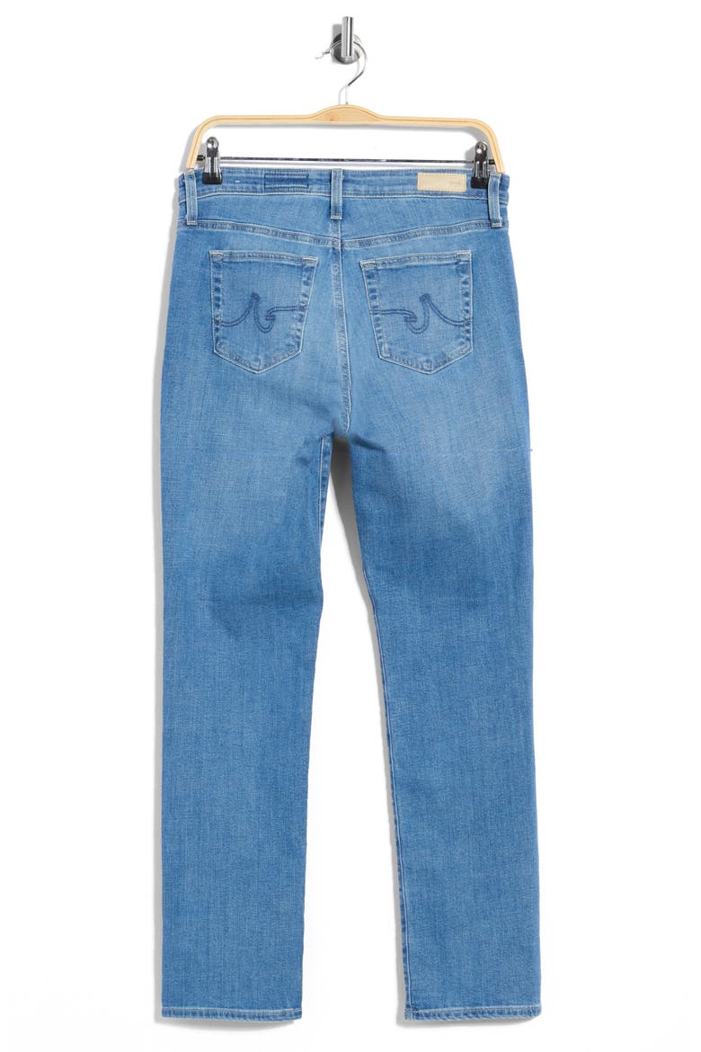 Mari High Waist Straight Leg Jeans, Alternate, color, FORTUNATE