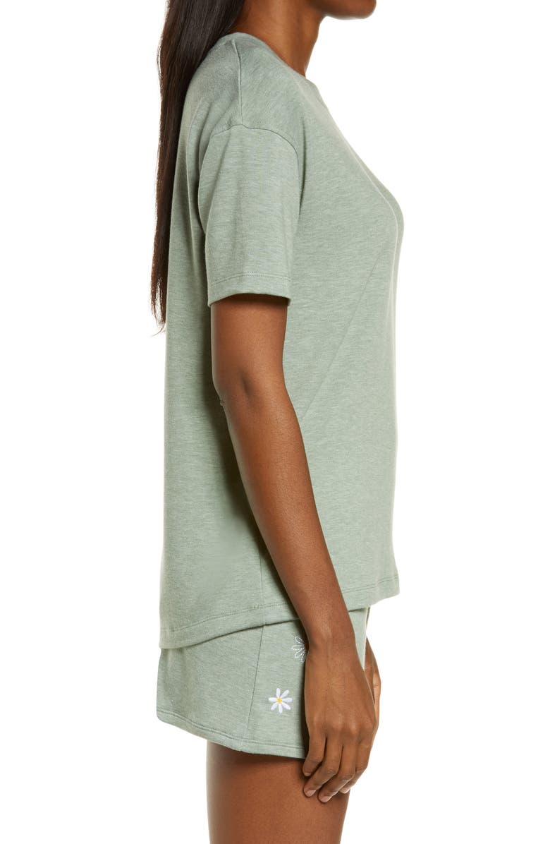Emerson Road Heathered Short Pajamas, Alternate, color, 