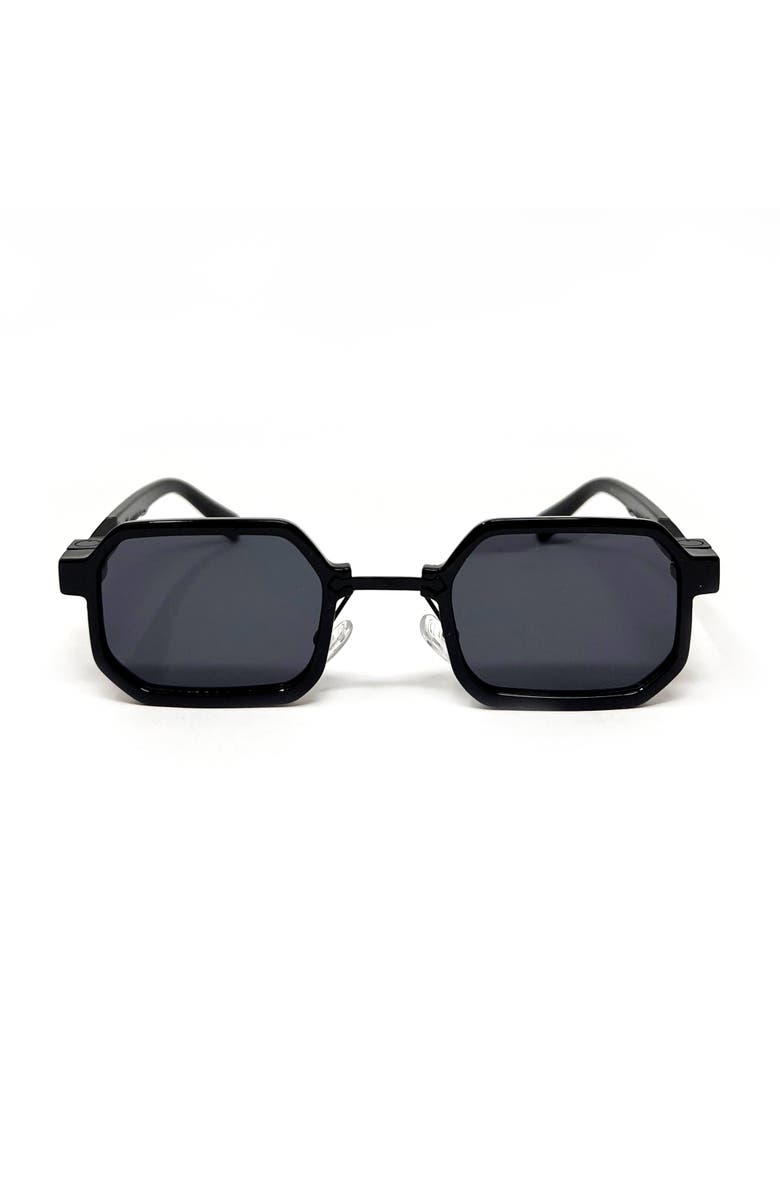 Youzey The Mara Sunglasses, Main, color, Black