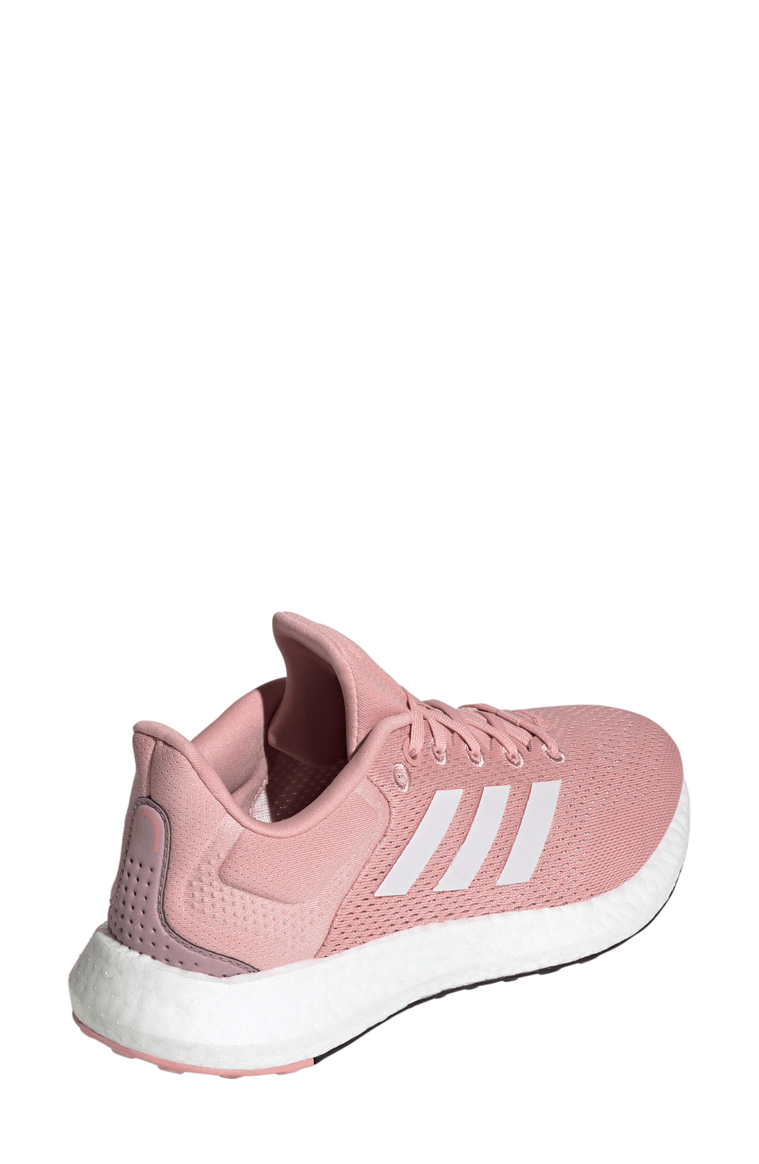 PureBoost 21 Primegreen Running Shoe, Alternate, color, WONDER MAUVE/ WHITE/MAUVE