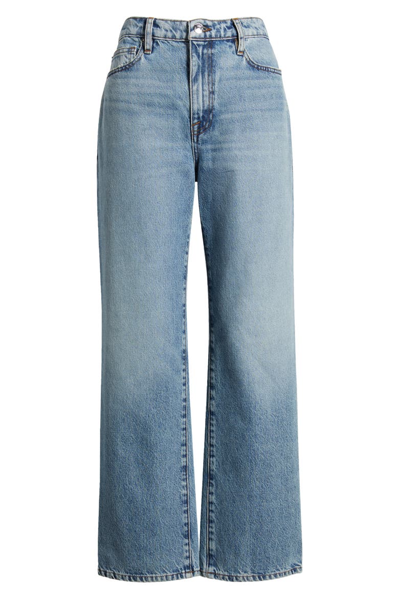 Le Jane Ankle Straight Leg Jeans, Alternate, color, SEATTLE