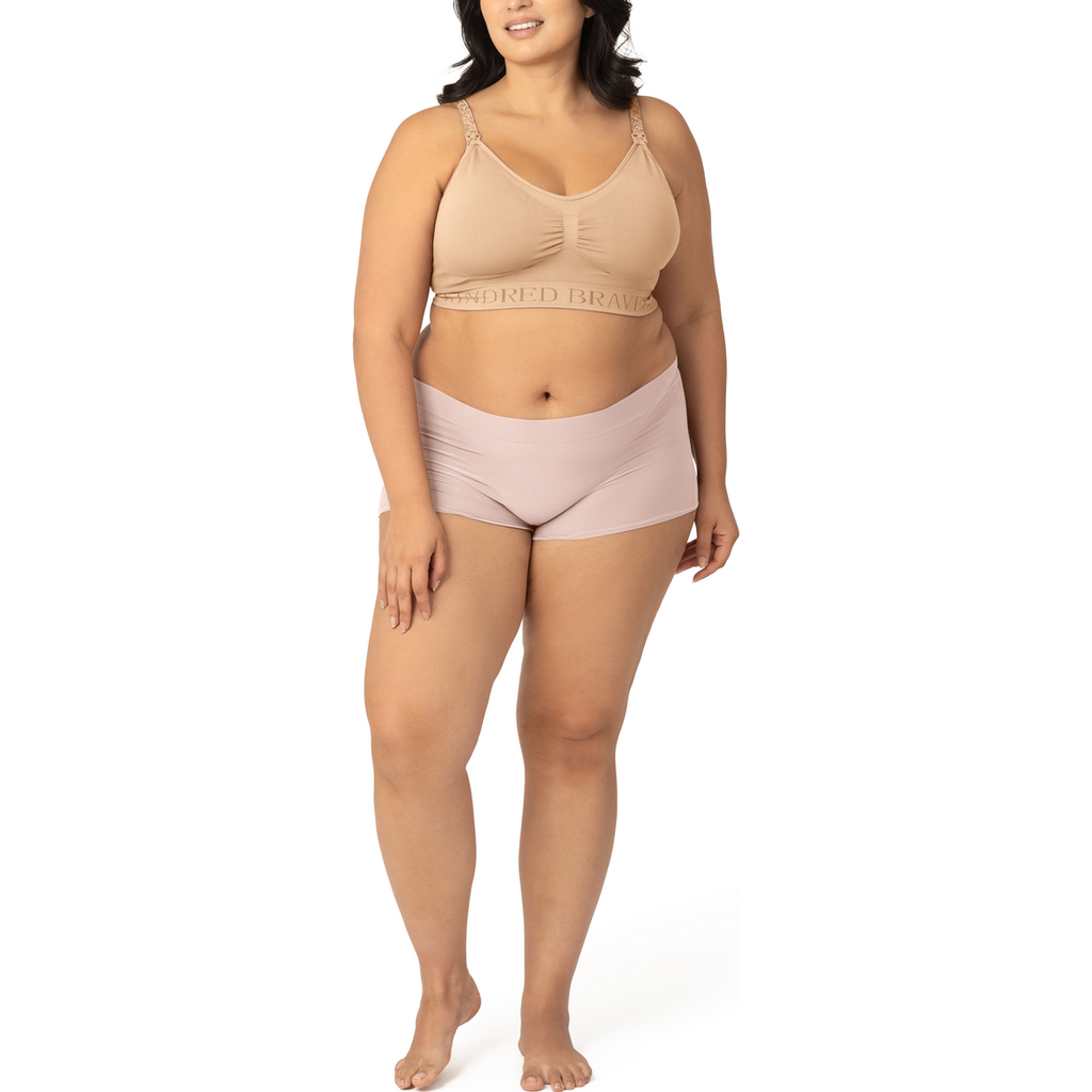 Kindred Bravely Grow With Me Maternity Boyshort In Pink