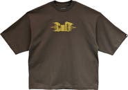 Cult of Individuality Boxy Fit Logo Graphic T-Shirt