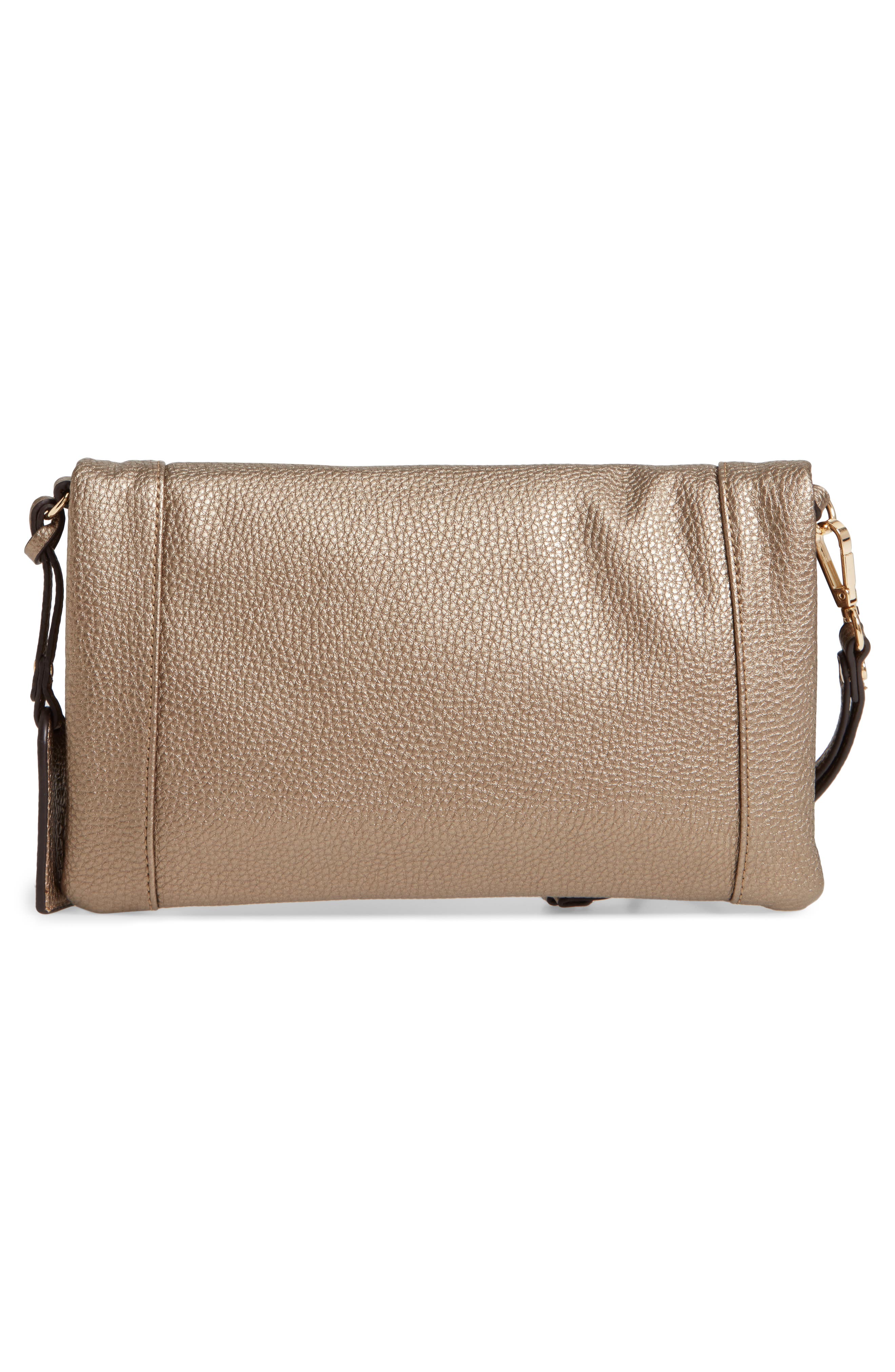 Sole Society Marlena Faux Leather Clutch, Alternate, color, 