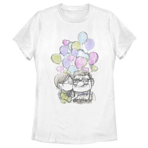 Women's Up Carl And Ellie Love  Graphic T-Shirt