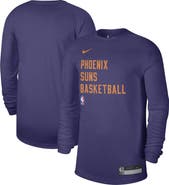 Nike Unisex Nike Purple Phoenix Suns 2023/24 Legend On-Court Practice Long Sleeve T-Shirt