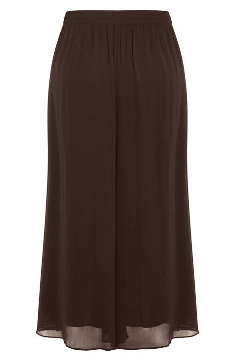 Skyla Elastic Waist Wide Leg Pants