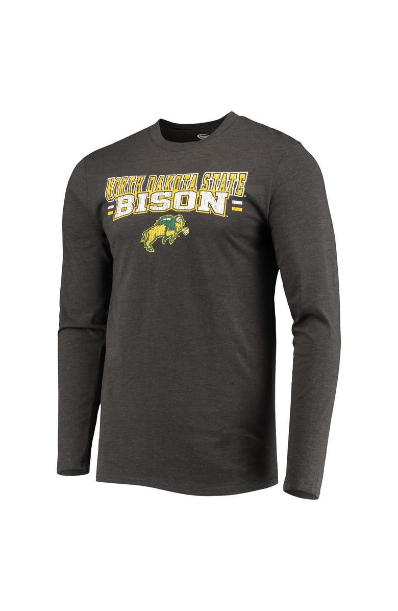 CONCEPTS SPORT Men's Concepts Sport Green/Heathered Charcoal NDSU Bison Meter Long Sleeve T-Shirt & Pants Sleep Set, Alternate, color, Green