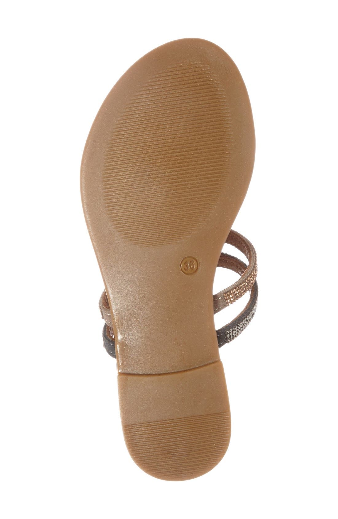 Reaction Kenneth Cole 'Bavette' Embellished Flip Flop, Alternate, color, 