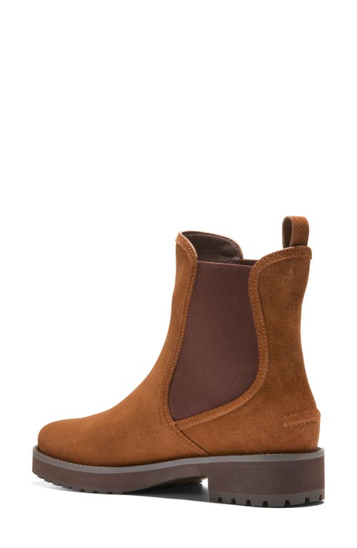 Cole Haan Lyndon Waterproof Chelsea Boot In Brown