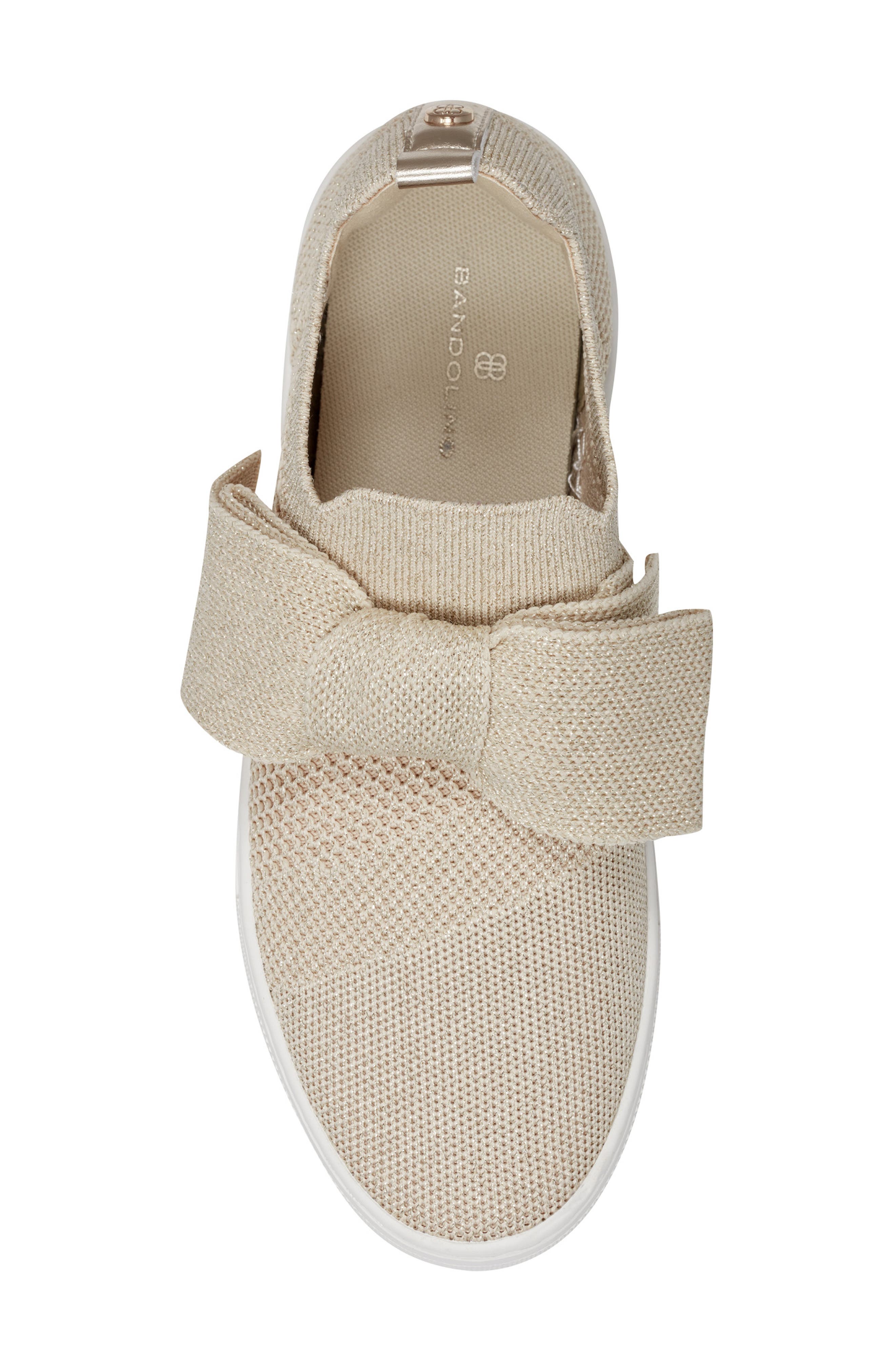 Bandolino Bryce2 Knit Sneaker, Alternate, color, Platino/ Platino
