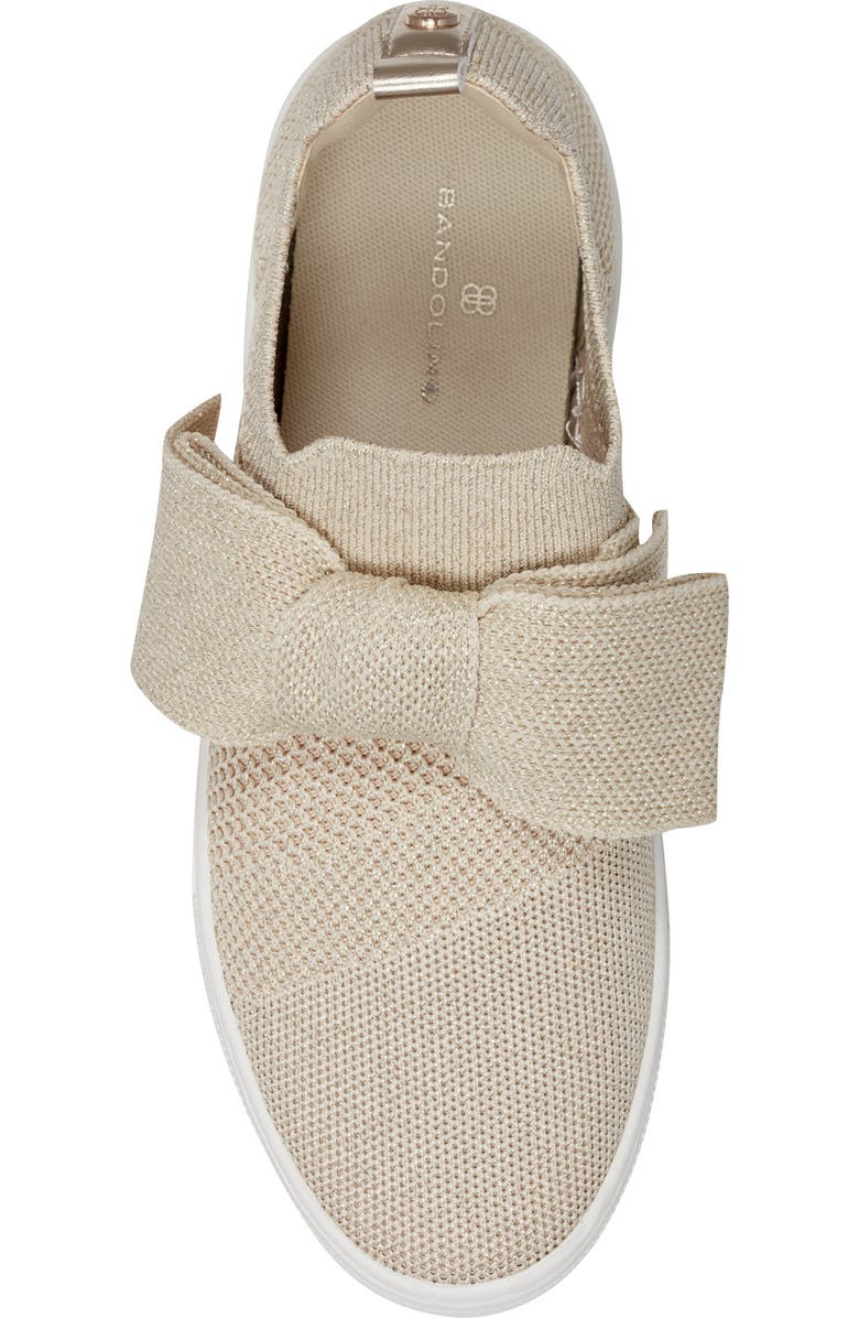 Bandolino Bryce2 Knit Sneaker, Alternate, color, Platino/ Platino