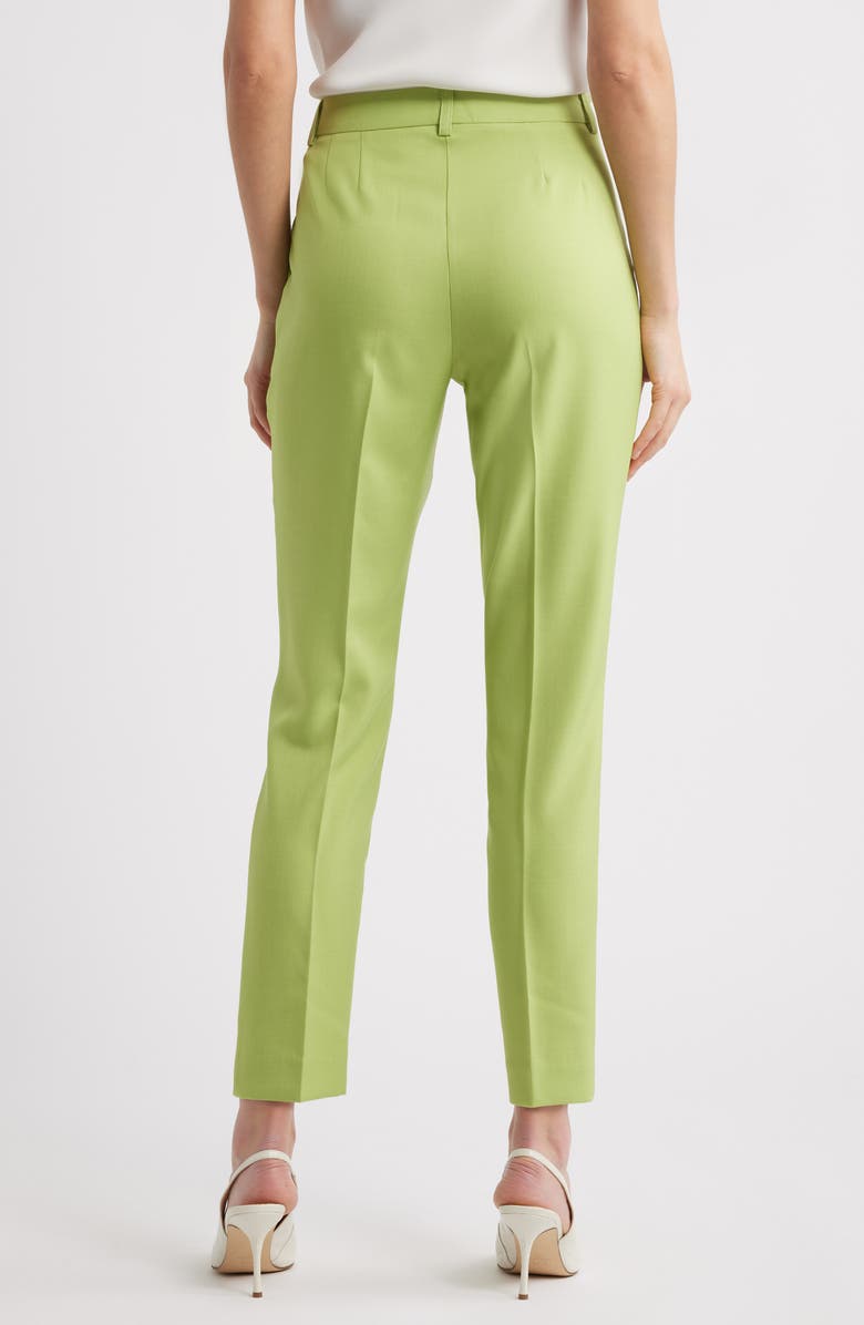 Tahari ASL Classic Straight Leg Pants, Alternate, color, Fern