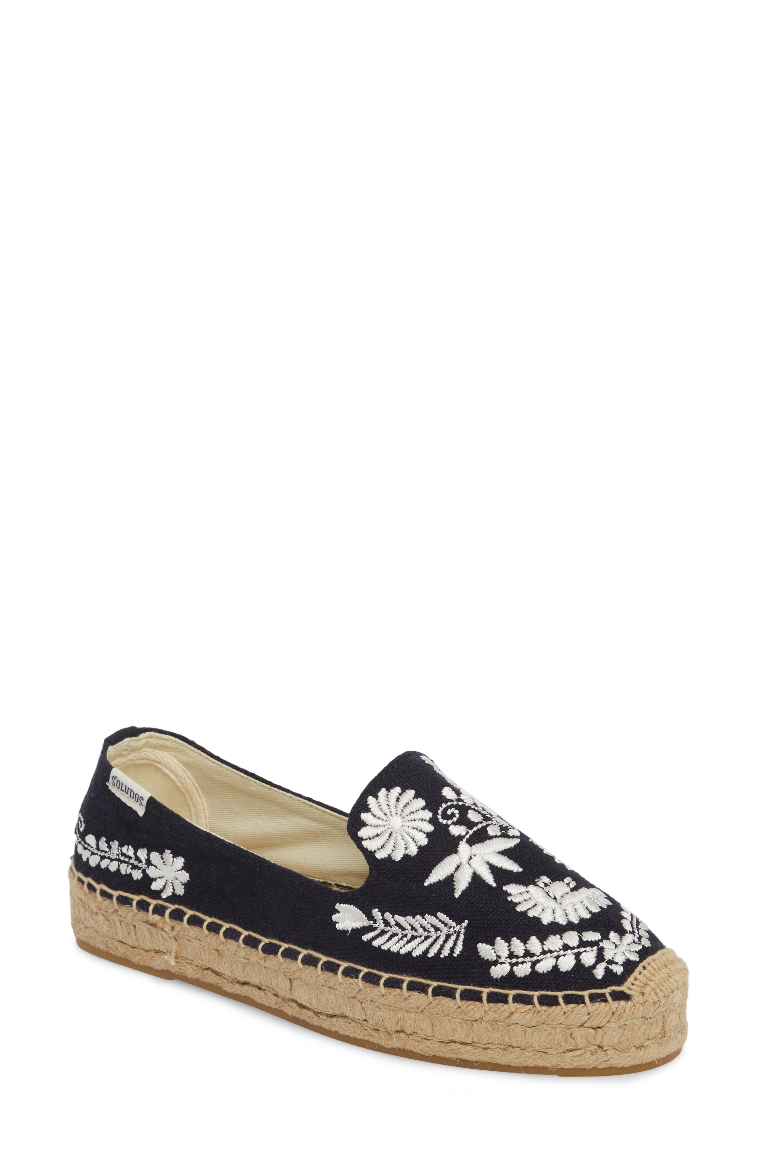Soludos Ibiza Espadrille Flat, Main, color, 