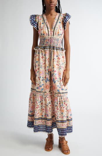 FARM Rio Superbloom Tapestry Cotton Dress | Nordstromrack